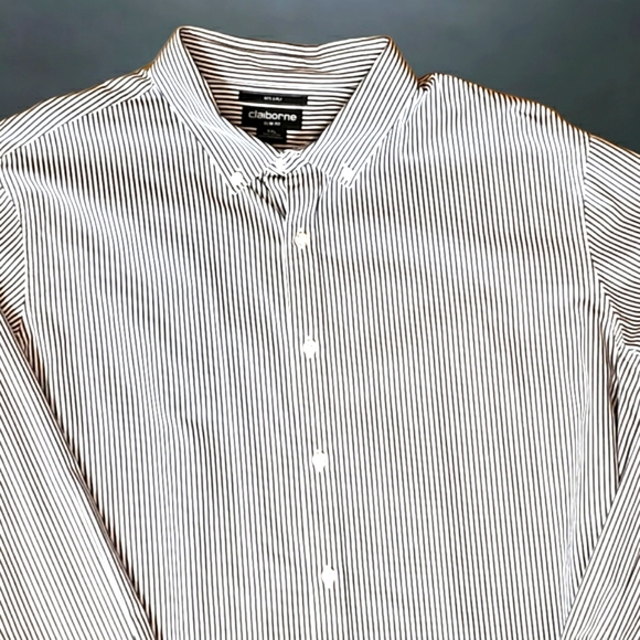 Claiborne Slim Fit Dress Shirt - Picture 4 of 7